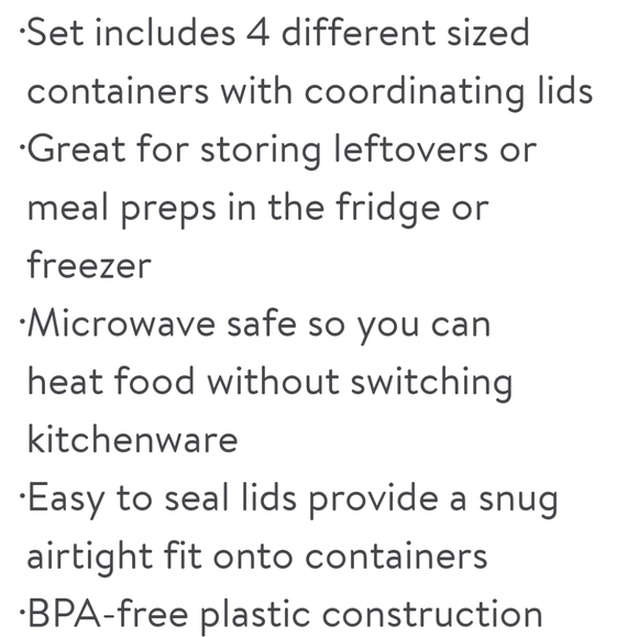 ❤️ New Pioneer Woman Sweet Rose Food Storage Containers 8-Piece Set with… - Picture 2 of 5